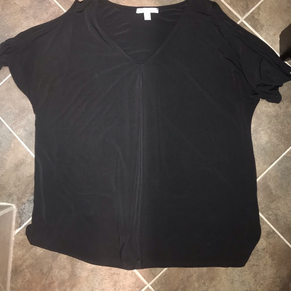 Studio Works Black Top W fancy Sleeves